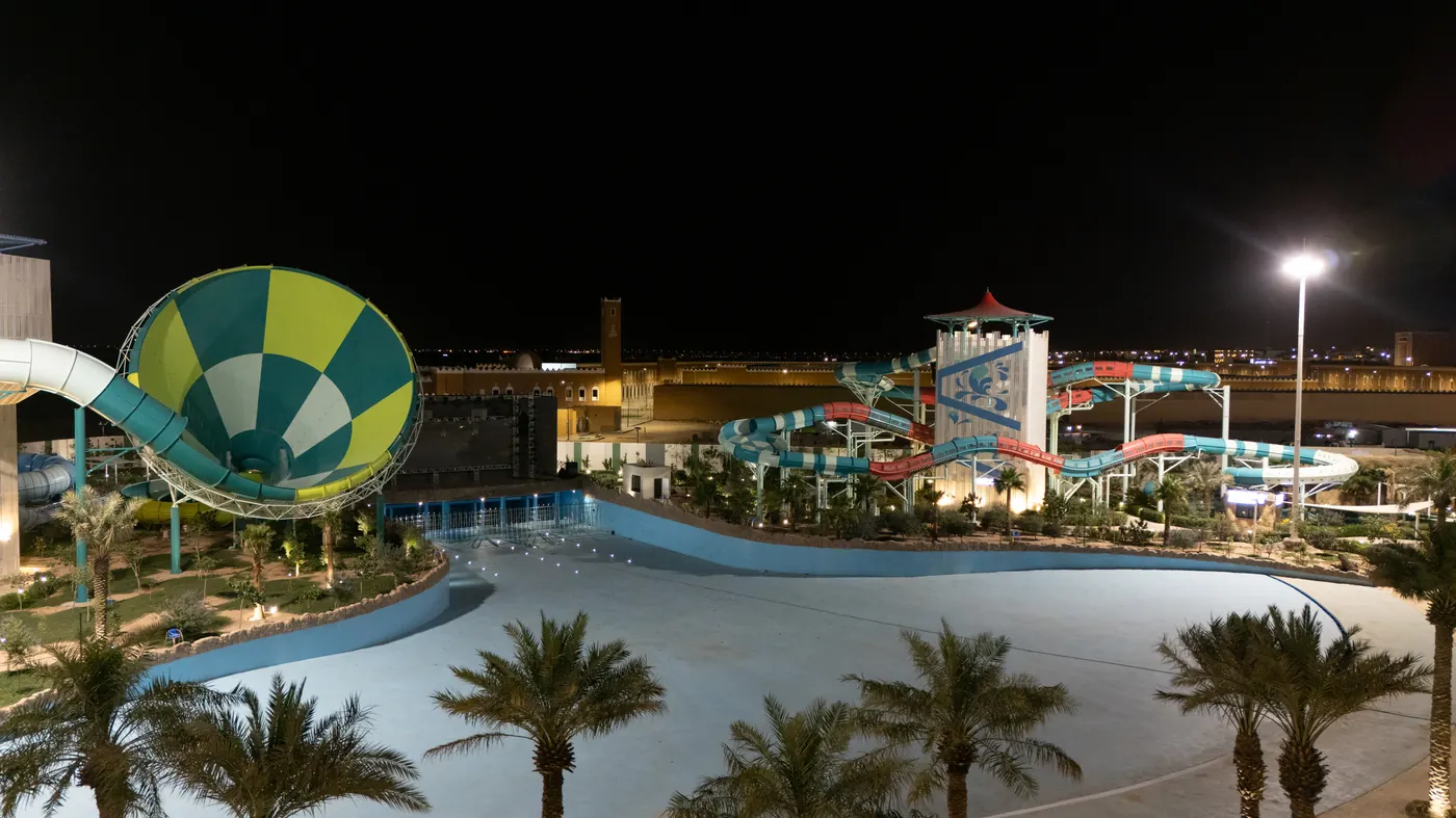 Cala Water Park funnel attraction